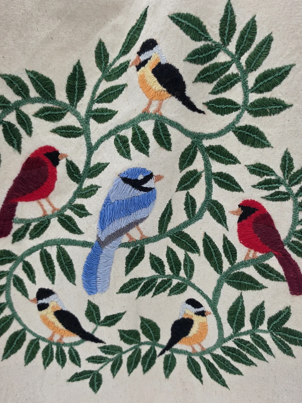 N/A 🌿 hand‑embroidered